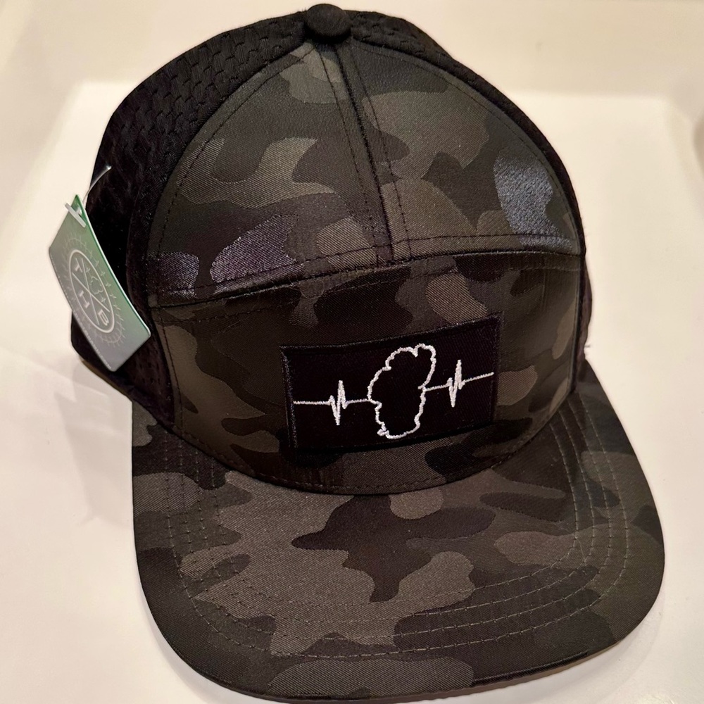 Tahoe Heartbeat SnapBack Trucker Hat